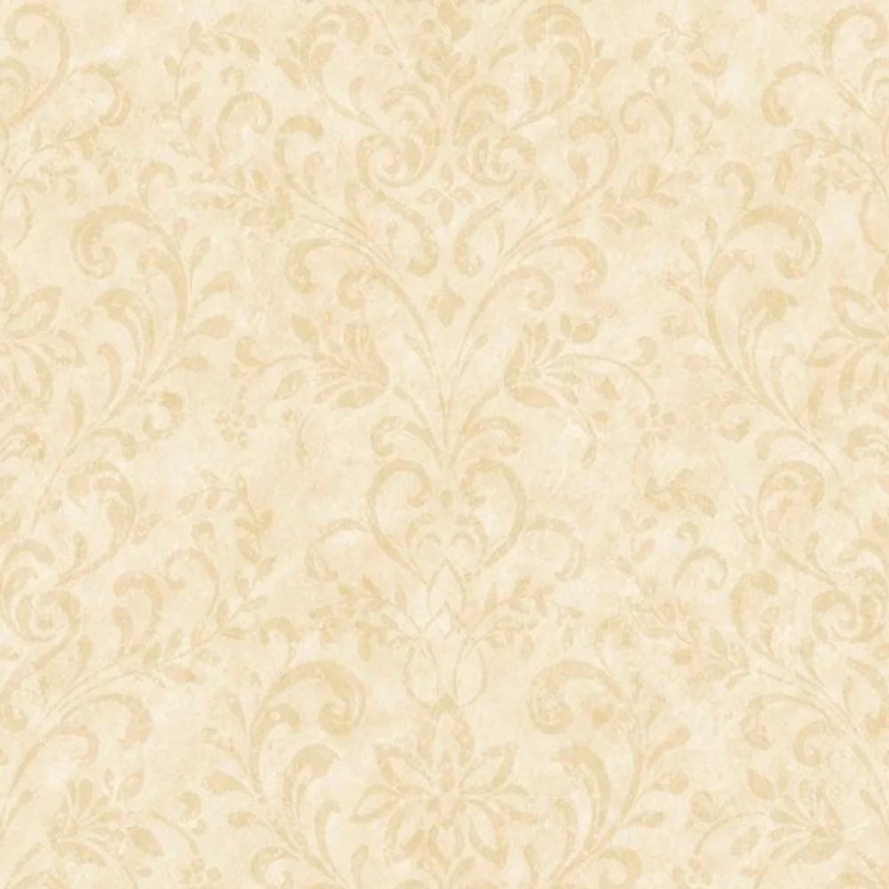 Wallpaper Beige Country Damask